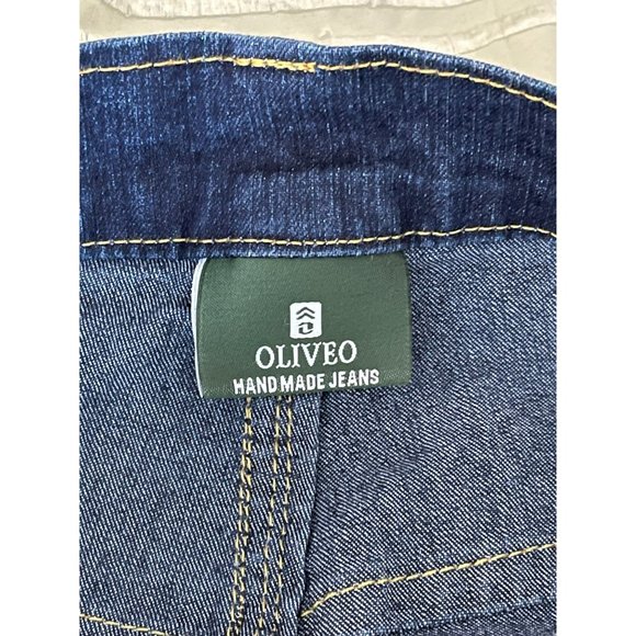 Oliveo Handmade Dark Wash Straight Leg Jeans - Picture 10 of 10